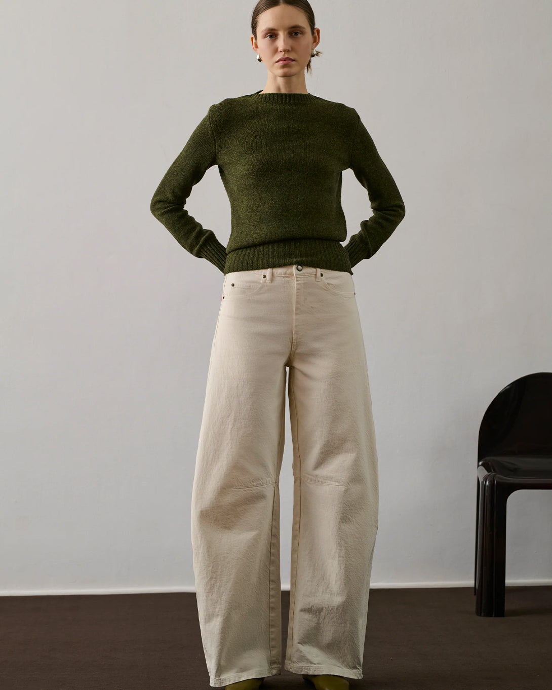 Ecru Gaspard Womens White Denim Jeans Soeur