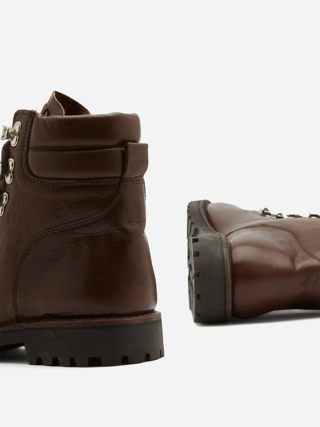 445 Rockflex 1200 Mens Astorflex Lace Up Boots Handcrafted Dark Leather Outdoor Boots