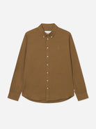 Plant Green Konrad Linen Shirt Les Deux Long Sleeve Linen Shirt