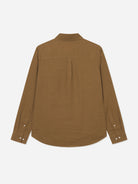 Plant Green Konrad Linen Shirt Les Deux Long Sleeve Linen Shirt