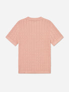 Peach Whip Garret Knitted Polo Les Deux Knitted Polo Shirt