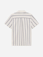 Light Ivory Lukas Check SS Dobby Shirt Les Deux Short Sleeve Camp Collar Shirt