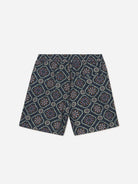 Dark Navy Otto AOP Tapestry Shorts Les Deux Drawstring Shorts