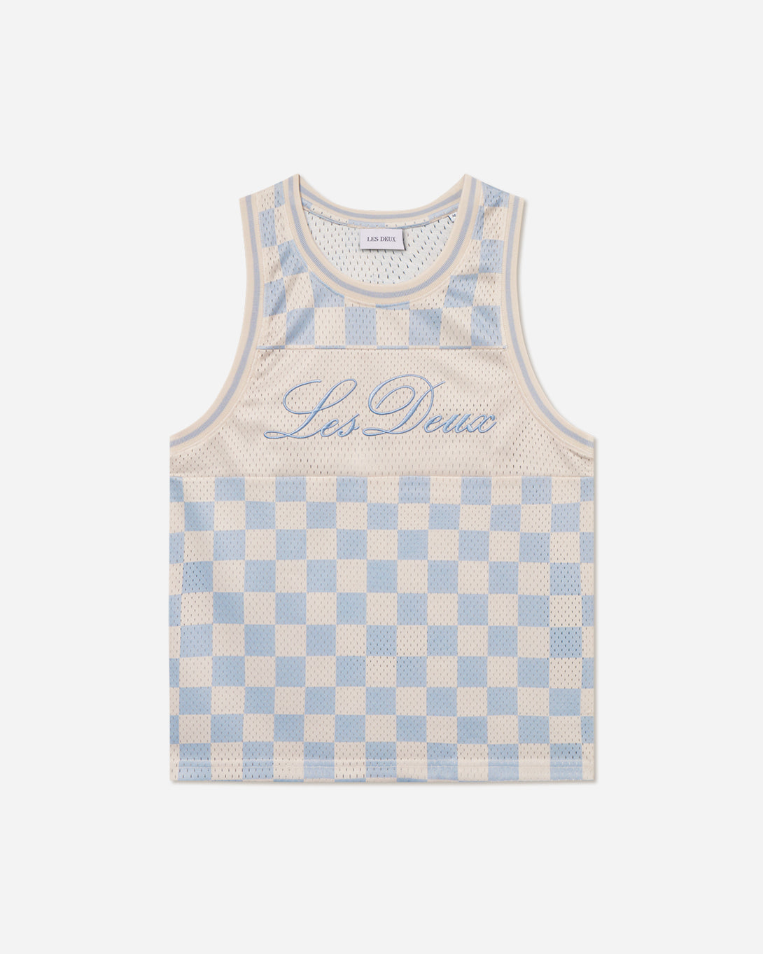 Ivory Silas Mesh Tank Les Deux Jersey Tank Top