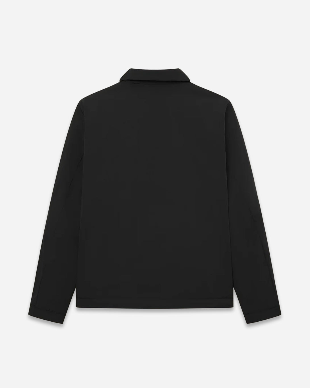 Black Idris Padded Jacket Les Deux Mens Varsity Jacket Collared Outerwear