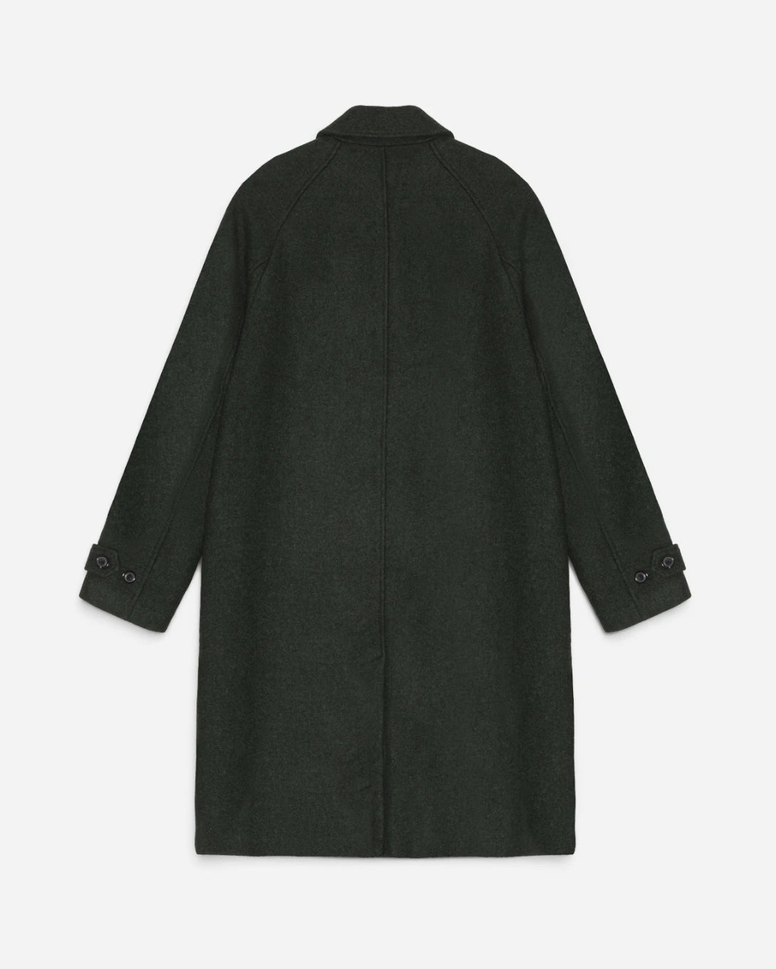 Rosin Green Solid Wool Coat Les Deux Jacket