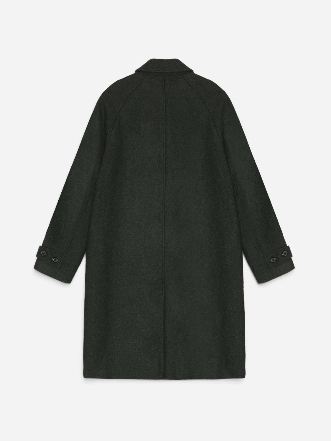 Rosin Green Solid Wool Coat Les Deux Jacket