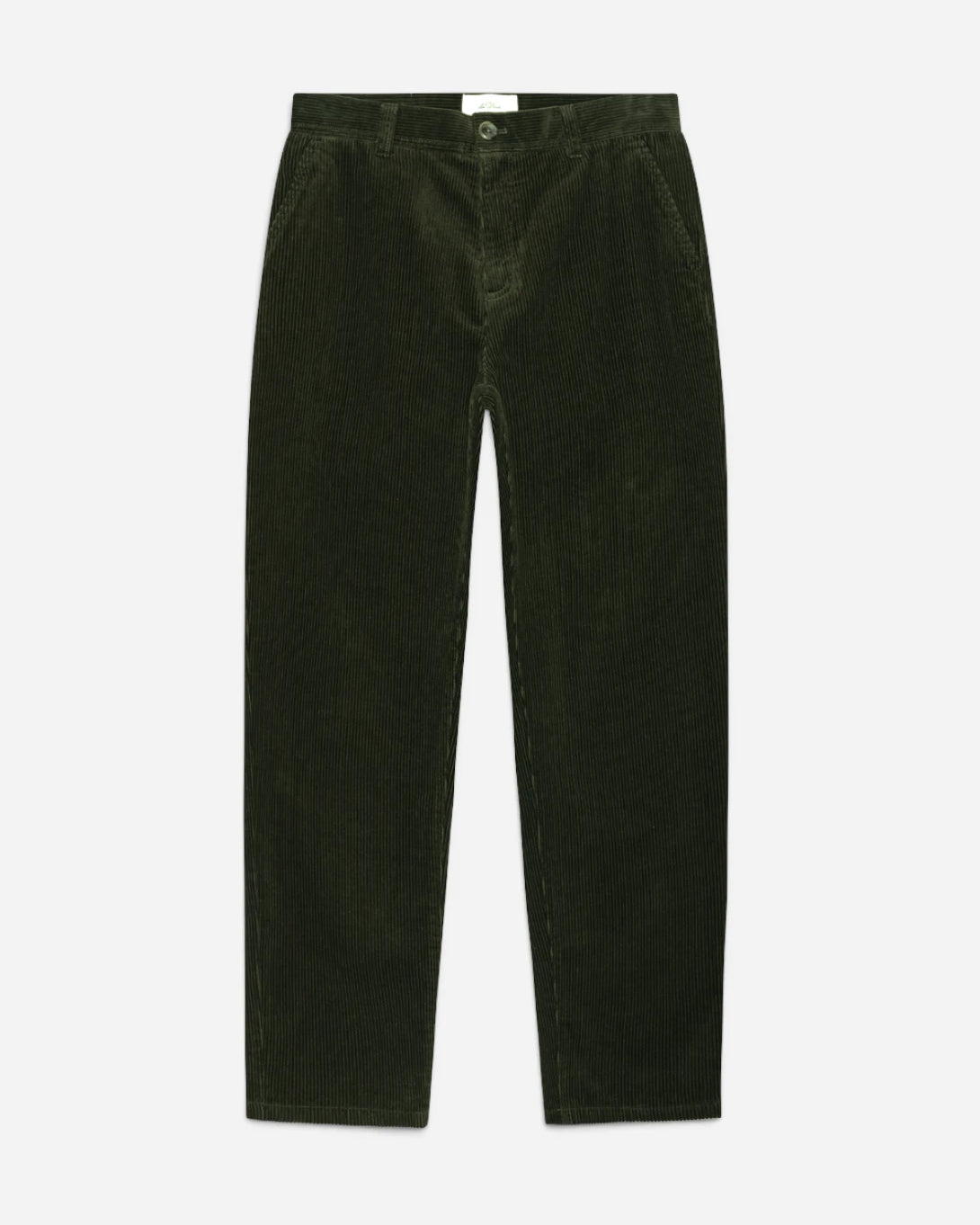 Rosin Green Corduroy Tapered Pants Mens Green Corduroy Chino Pants Les Deux