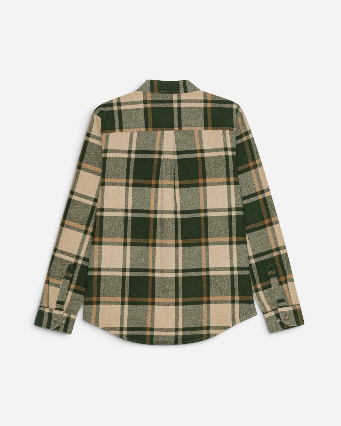 Rosin Green Check Flannel Shirt Mens Les Deux Flannel Woven Shirt
