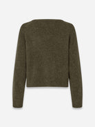 Deep Forest Nor O N Short Womens Light Crewneck Sweater Samsoe Samsoe