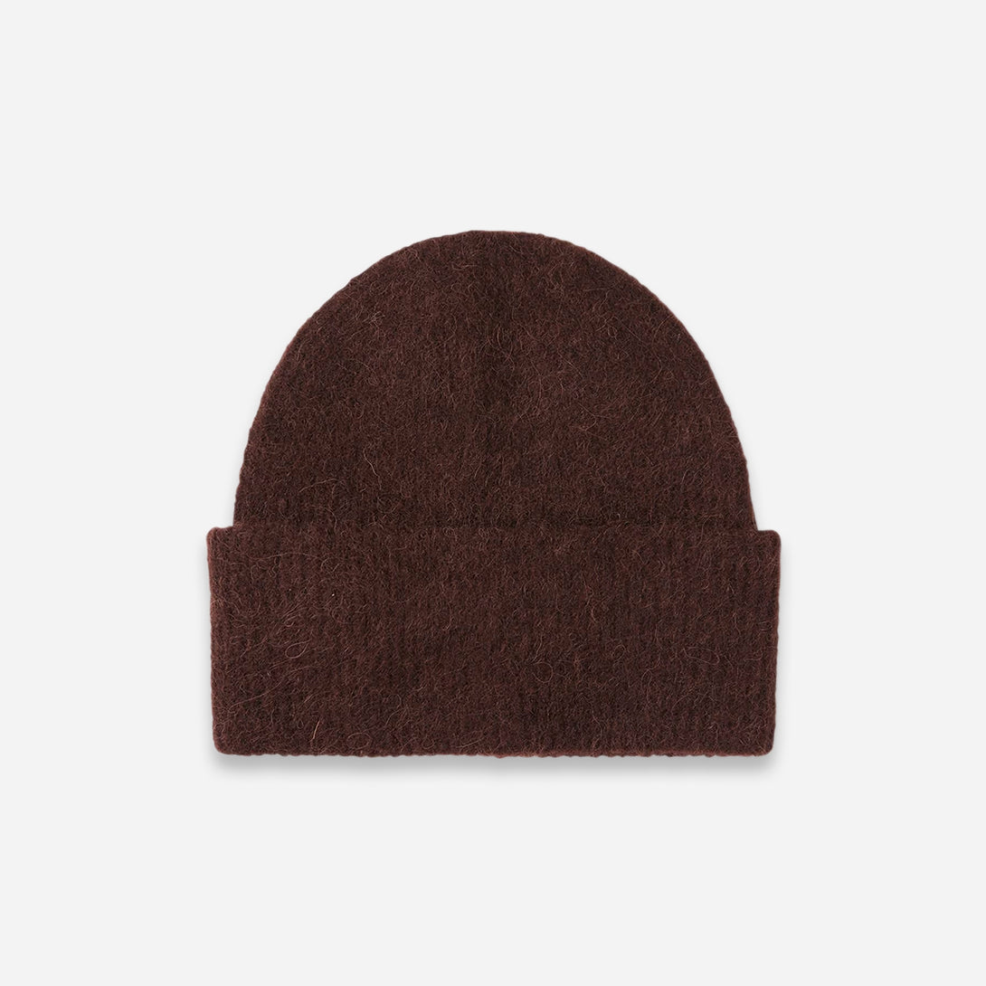 Black Coffee Nor Hat Brown Beanie Samsoe Samsoe
