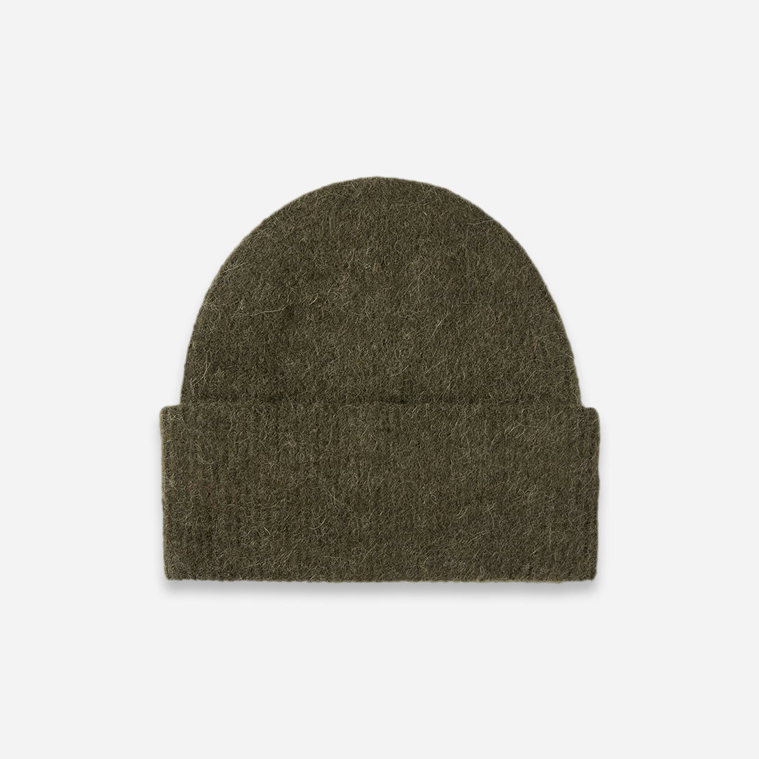 Deep Forest Nor Hat Brown Beanie Samsoe Samsoe