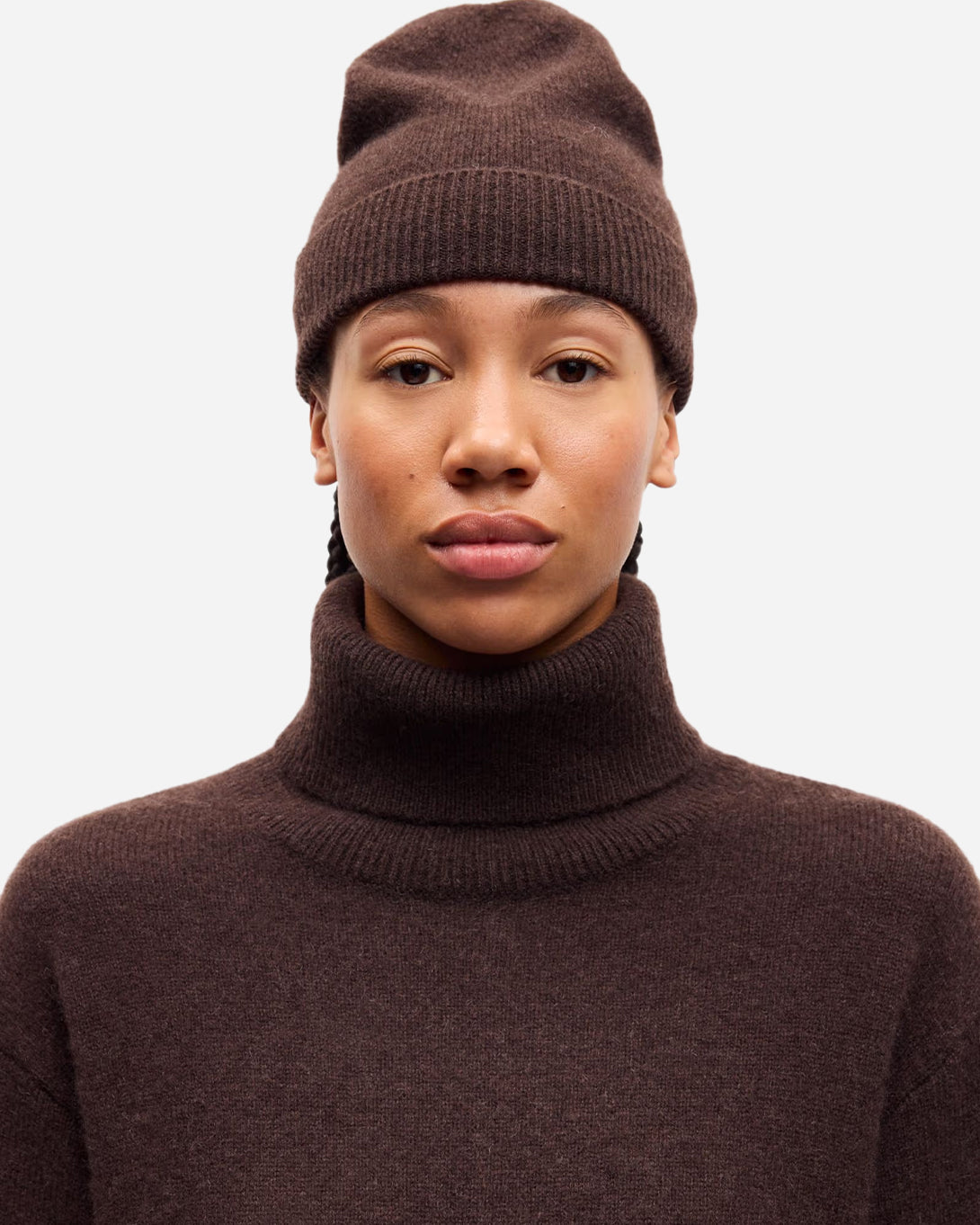 Black Coffee Nor Hat Brown Beanie Samsoe Samsoe