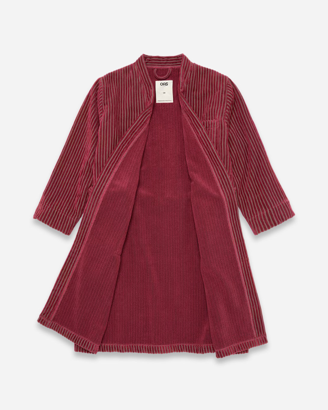 Botanico Botanico Striped OAS Unisex Striped Robe