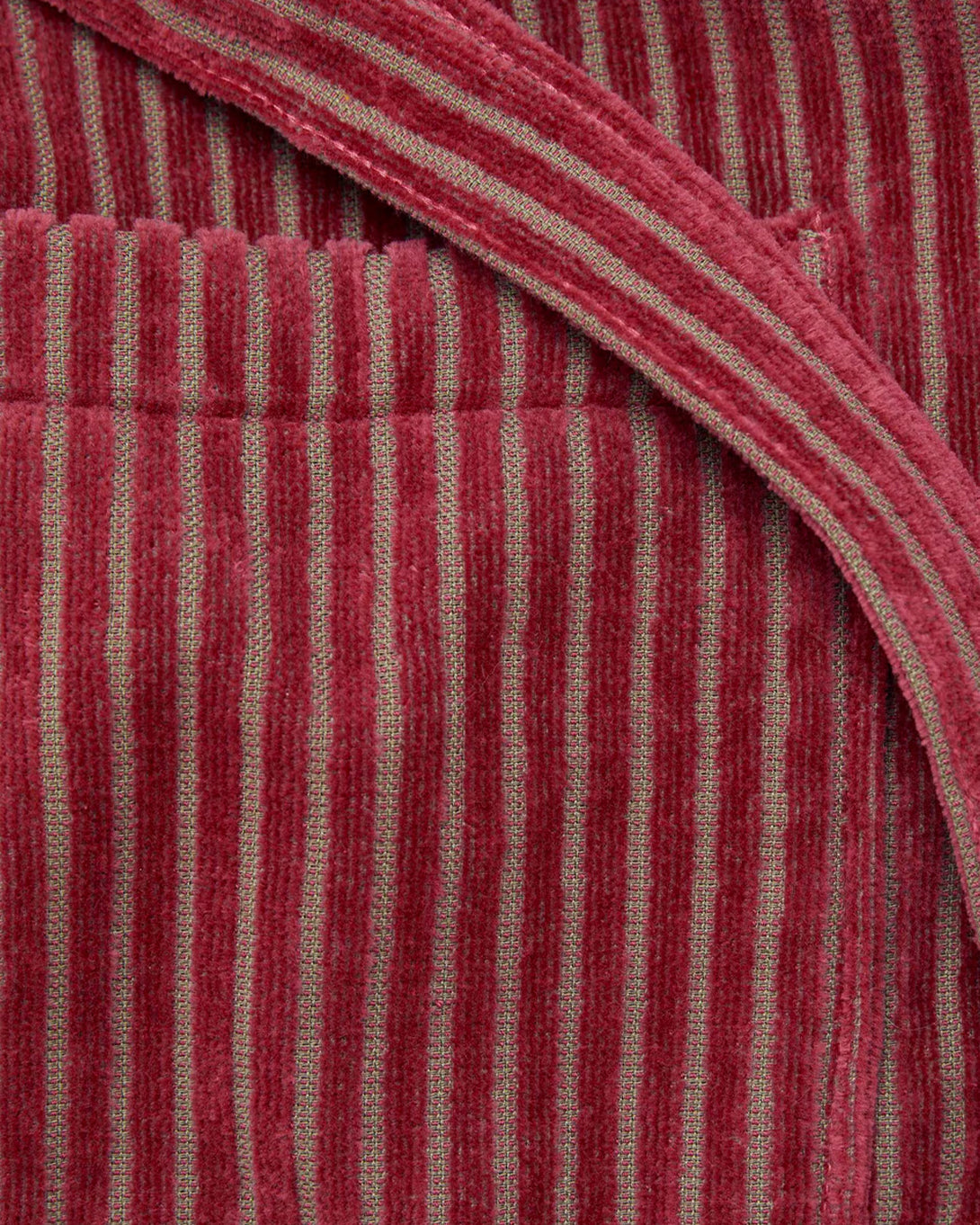 Botanico Botanico Striped OAS Unisex Striped Robe