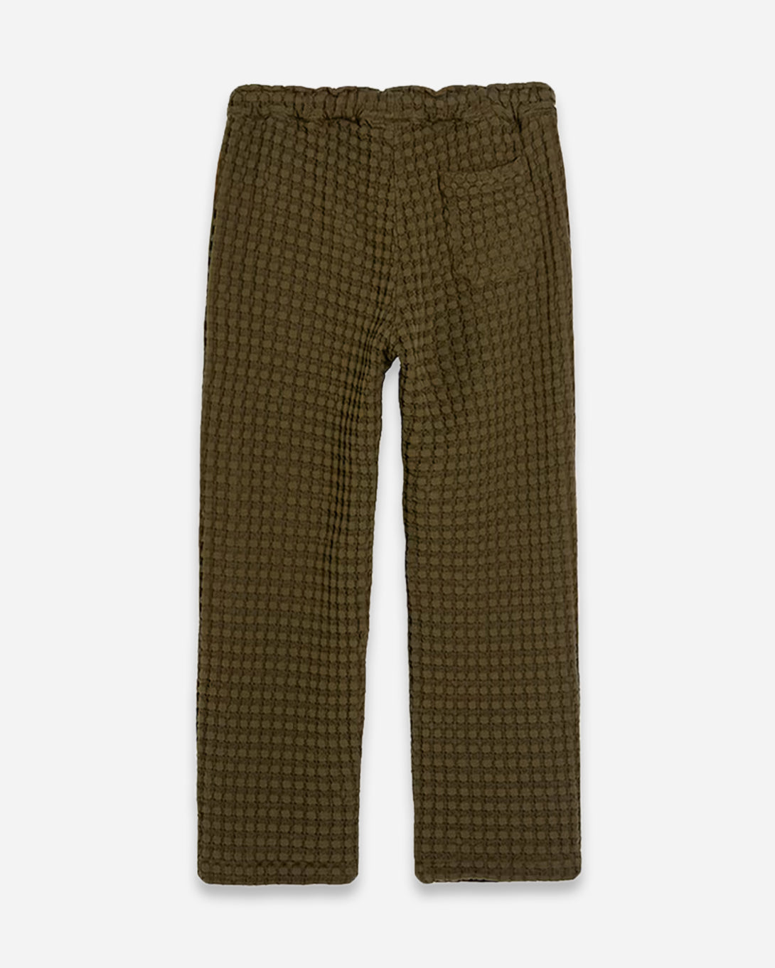 Olive Turtle Ayora Waffle Pants Mens Waffle Knit Drawstring Pants OAS