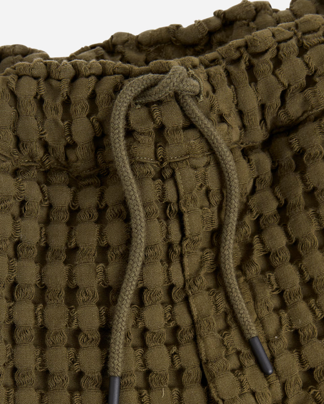 Olive Turtle Ayora Waffle Pants Mens Waffle Knit Drawstring Pants OAS
