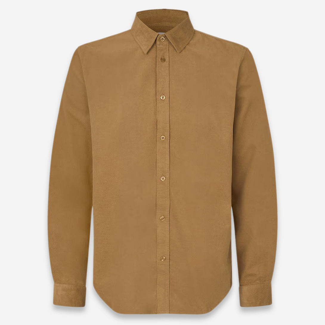 Otter Saliam NX Shirt Mens Button Up Corduroy Shirt Samsoe Samsoe