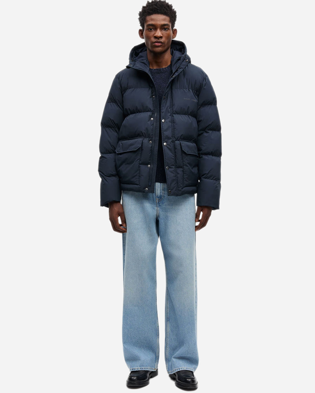 Salute Saulf Puffer Jacket Samsoe Samsoe Mens Outerwear