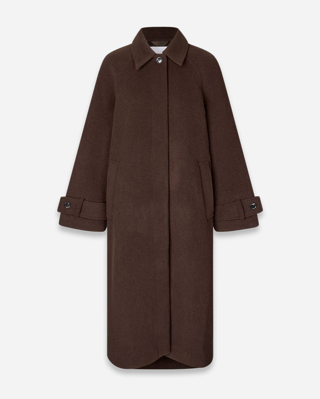 Mole Alma Coat Womens Samsoe Samsoe Wool Long Coat Outerwear