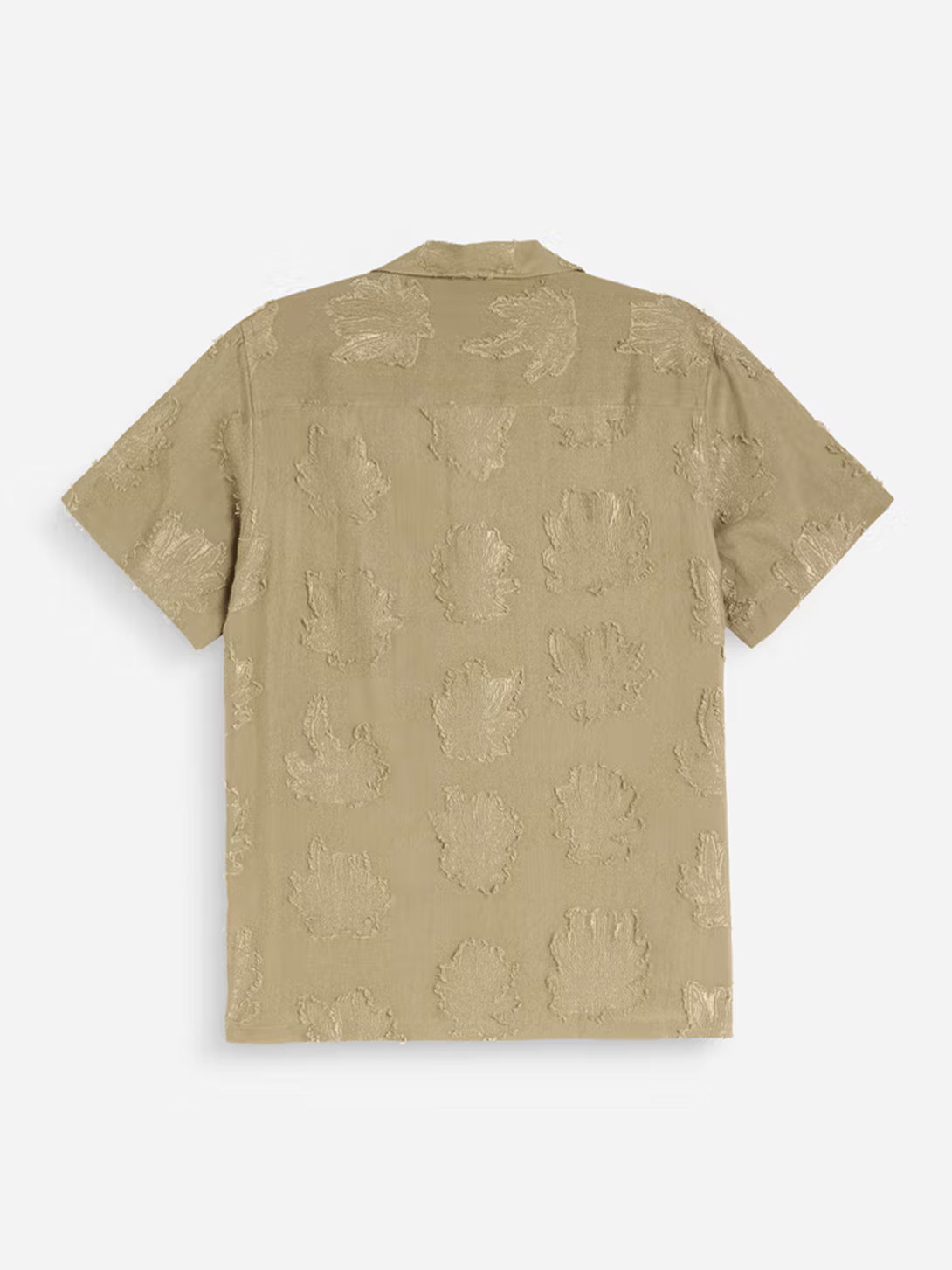 Palmoza Rocco Shirt Mens Camp Collar Lyocell Pattern Shirt OAS