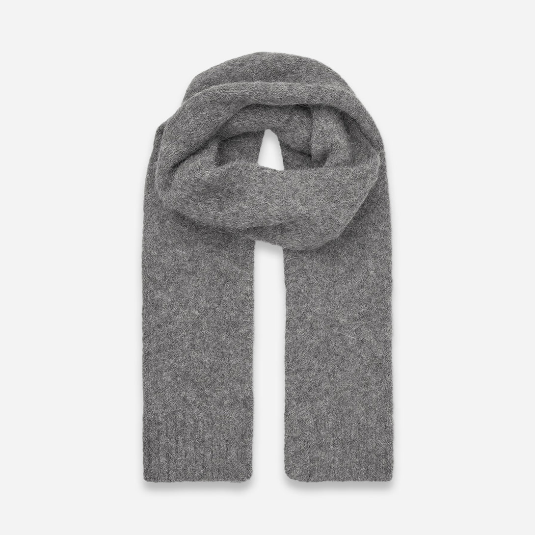 Iron Gate Sajeanne Scarf Samsoe Samsoe Scarf Alpaca Knit Scarf