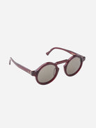 Claret Panda Oscar Dean Round Frame Sunglasses