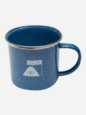 Pop Blue Poler Camp Mug