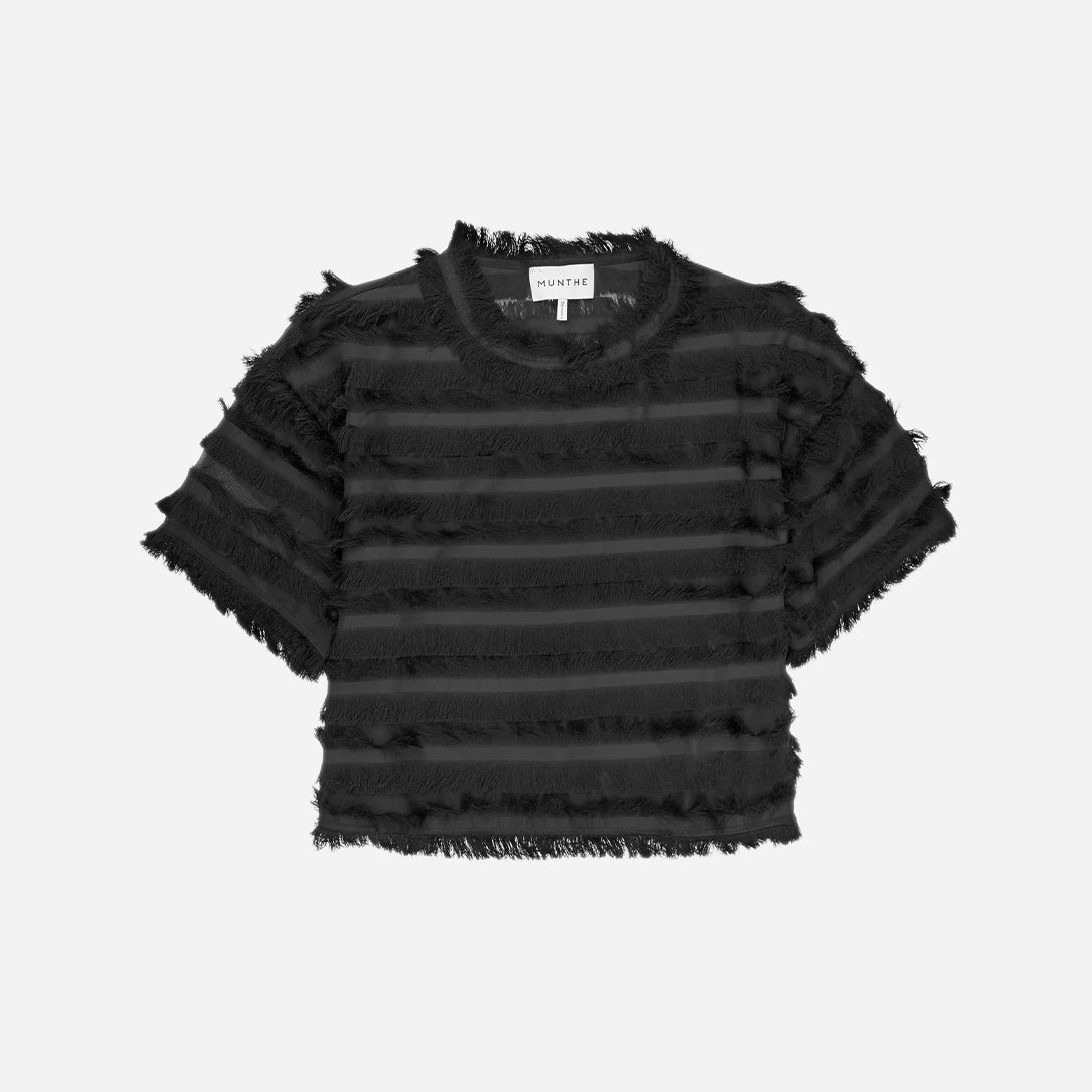 Black Lipona Munthe Womens Blouse Womens Top