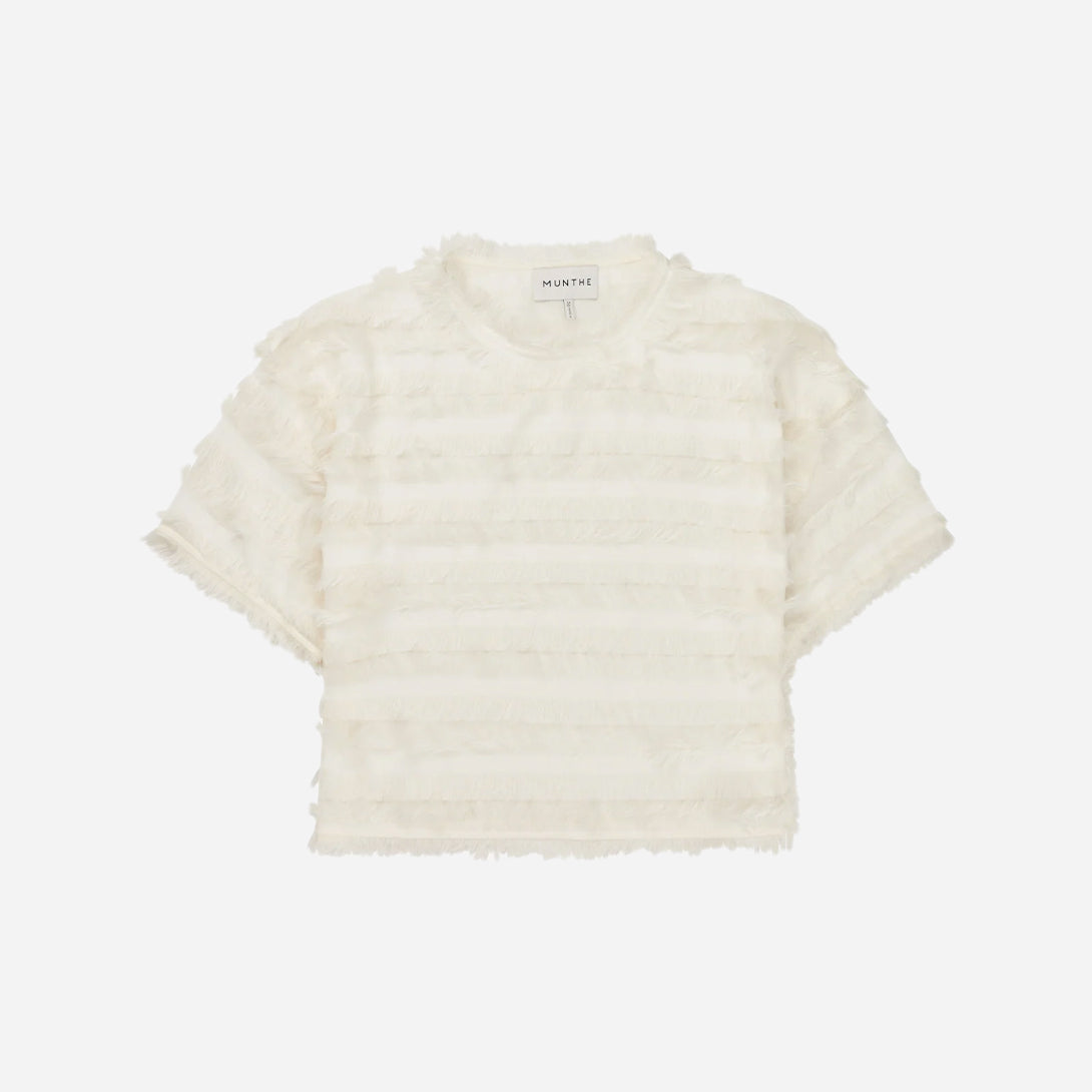 White Lipona Munthe Womens Blouse Womens Top