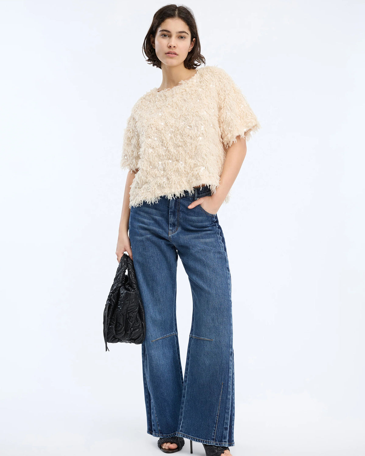 Creme Valence Womens Top Munthe Clothing