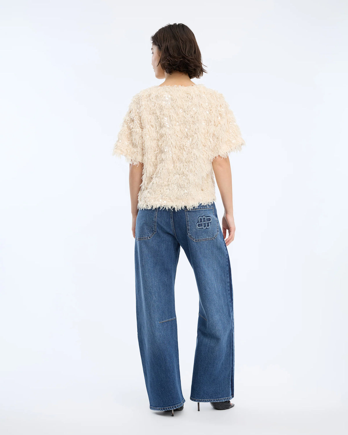 Creme Valence Womens Top Munthe Clothing