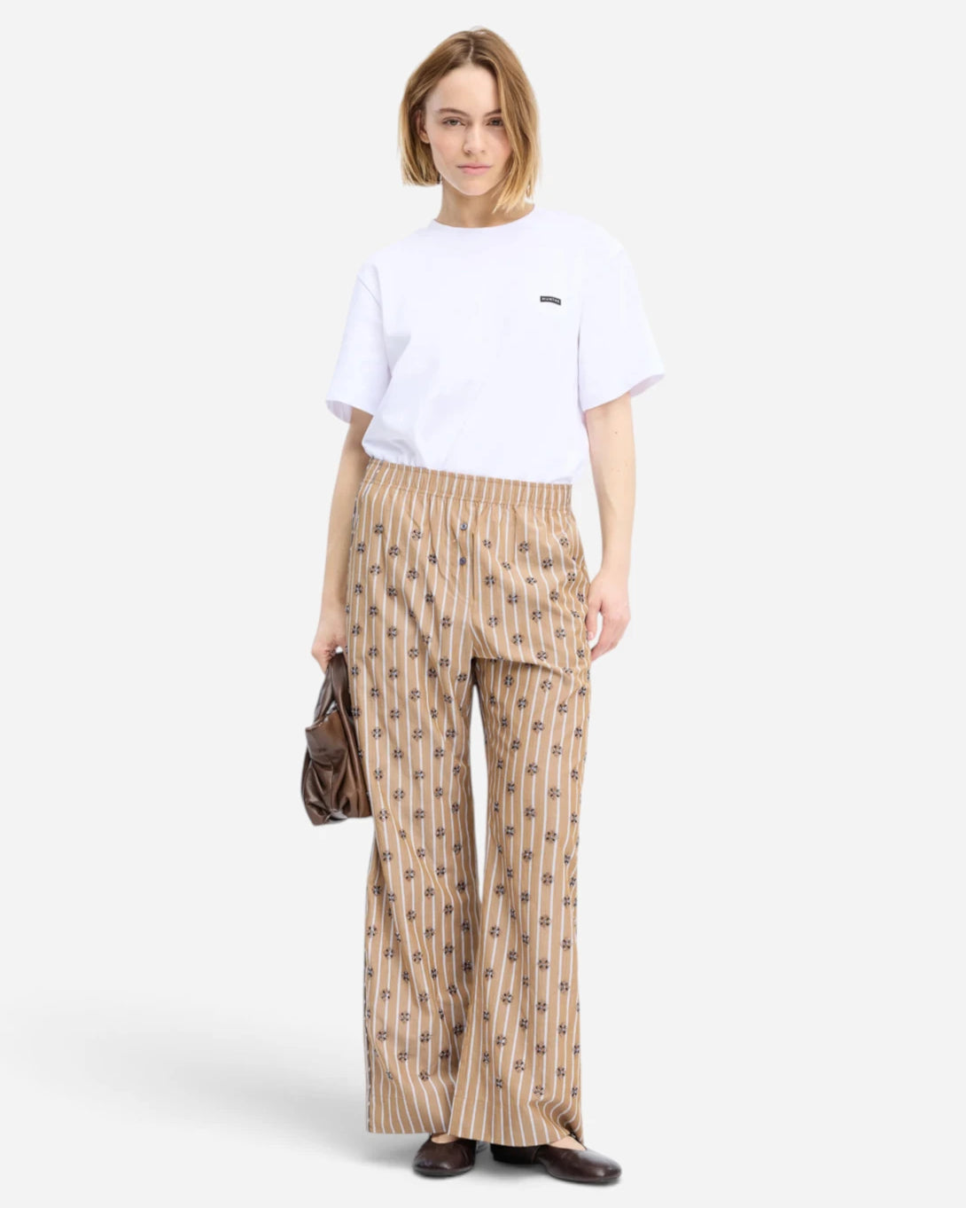 Nature Viologen Womens Lightweight Pattern Pants Munthe Clothing