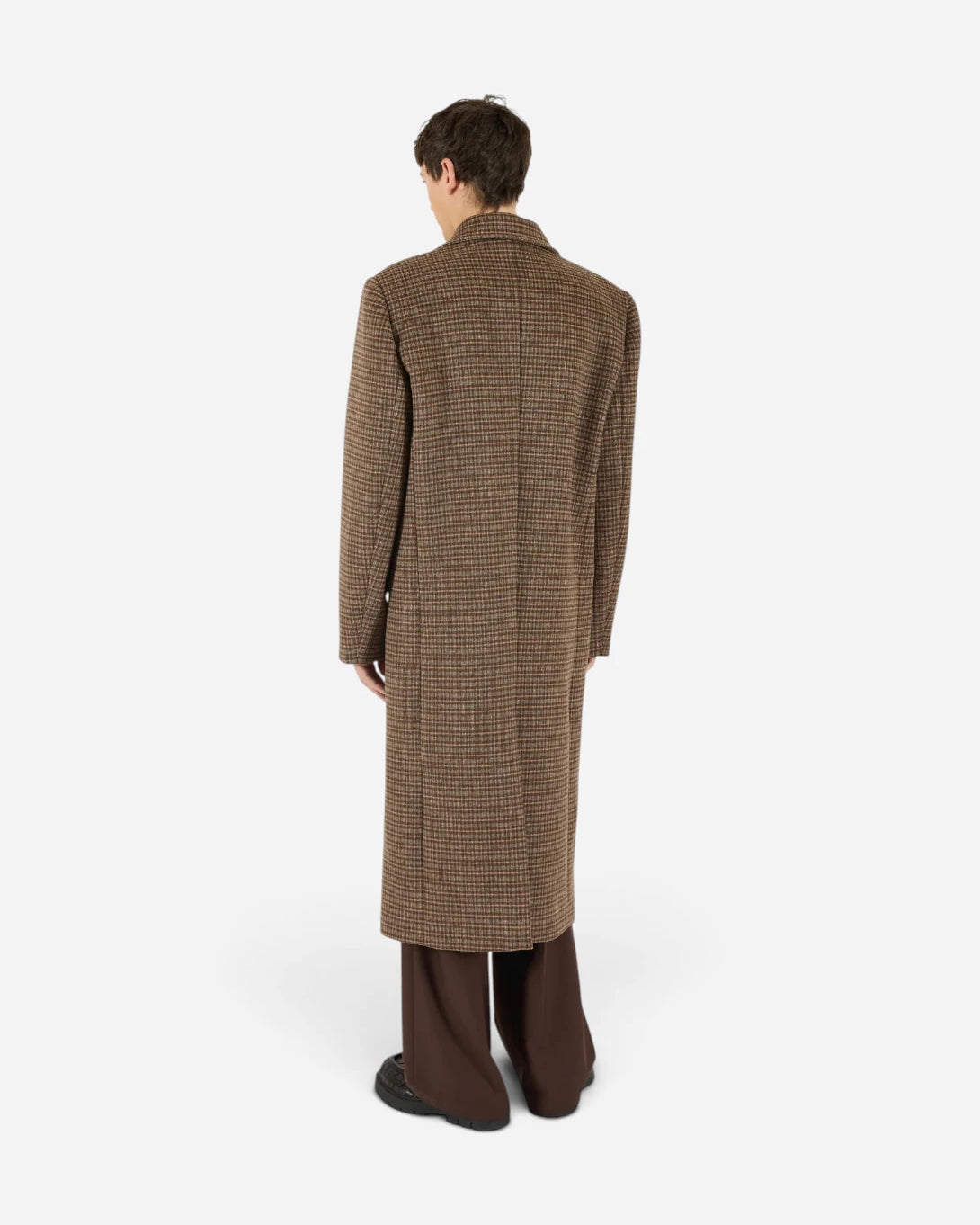 Raindrum Single Breasted Wool Overcoat Mens Oversized Wool Overcoat Krost Clothing