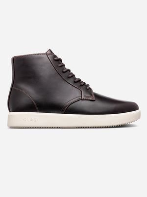 Walrus Brown Leather Boots Clae High Tops O.N.S Clothing