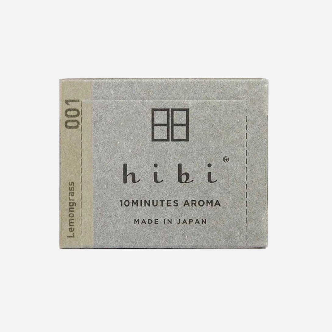 Lemongrass Hibi Large 30 Count Matchbox