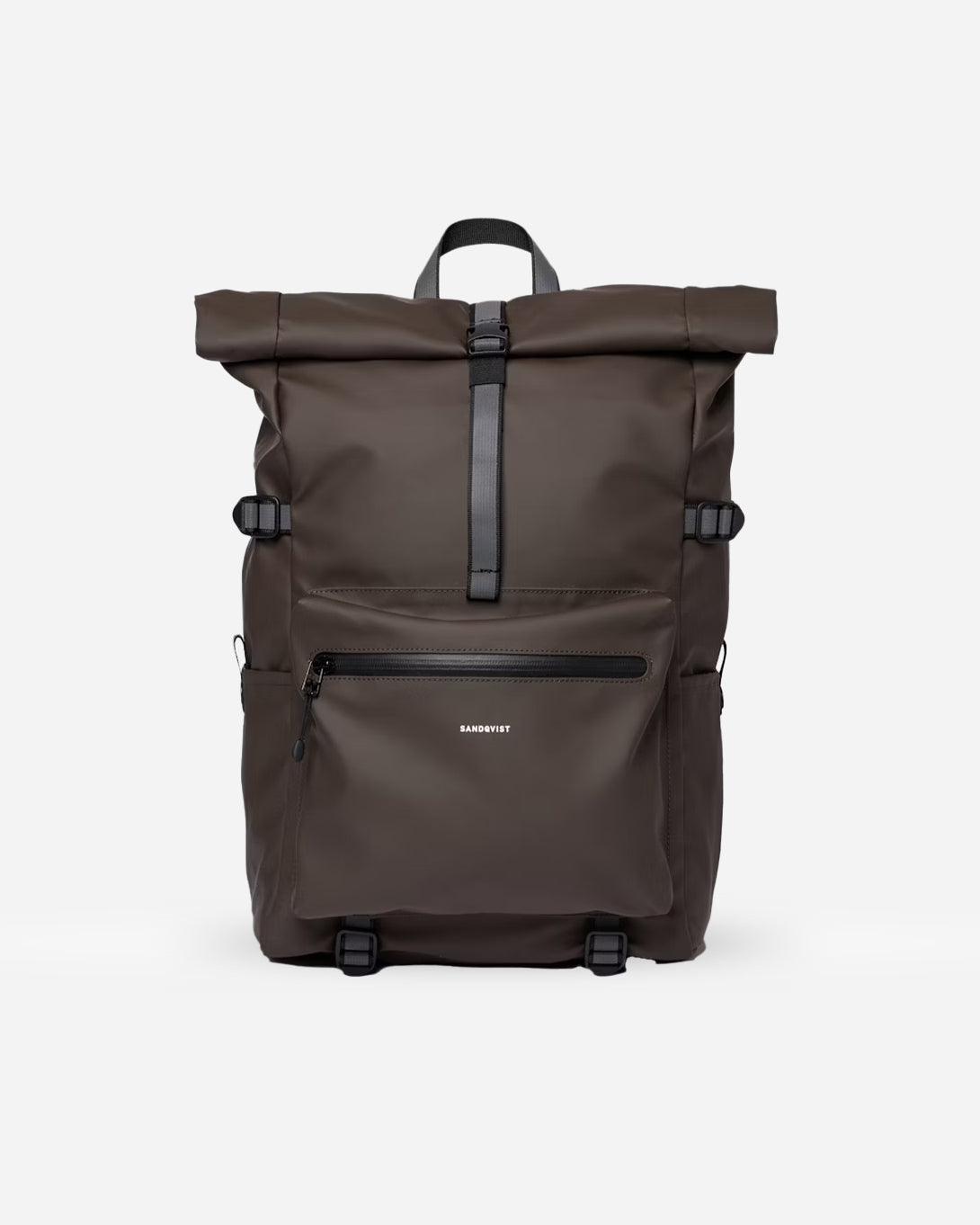 Brown Ruben 2.0 Sandqvist Backpack Rolltop Bag