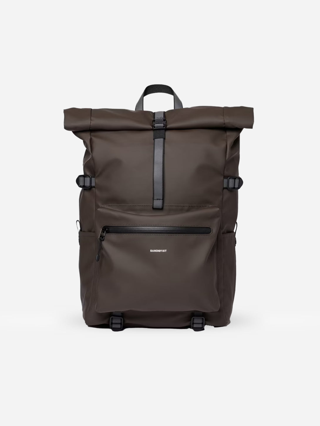 Brown Ruben 2.0 Sandqvist Backpack Rolltop Bag