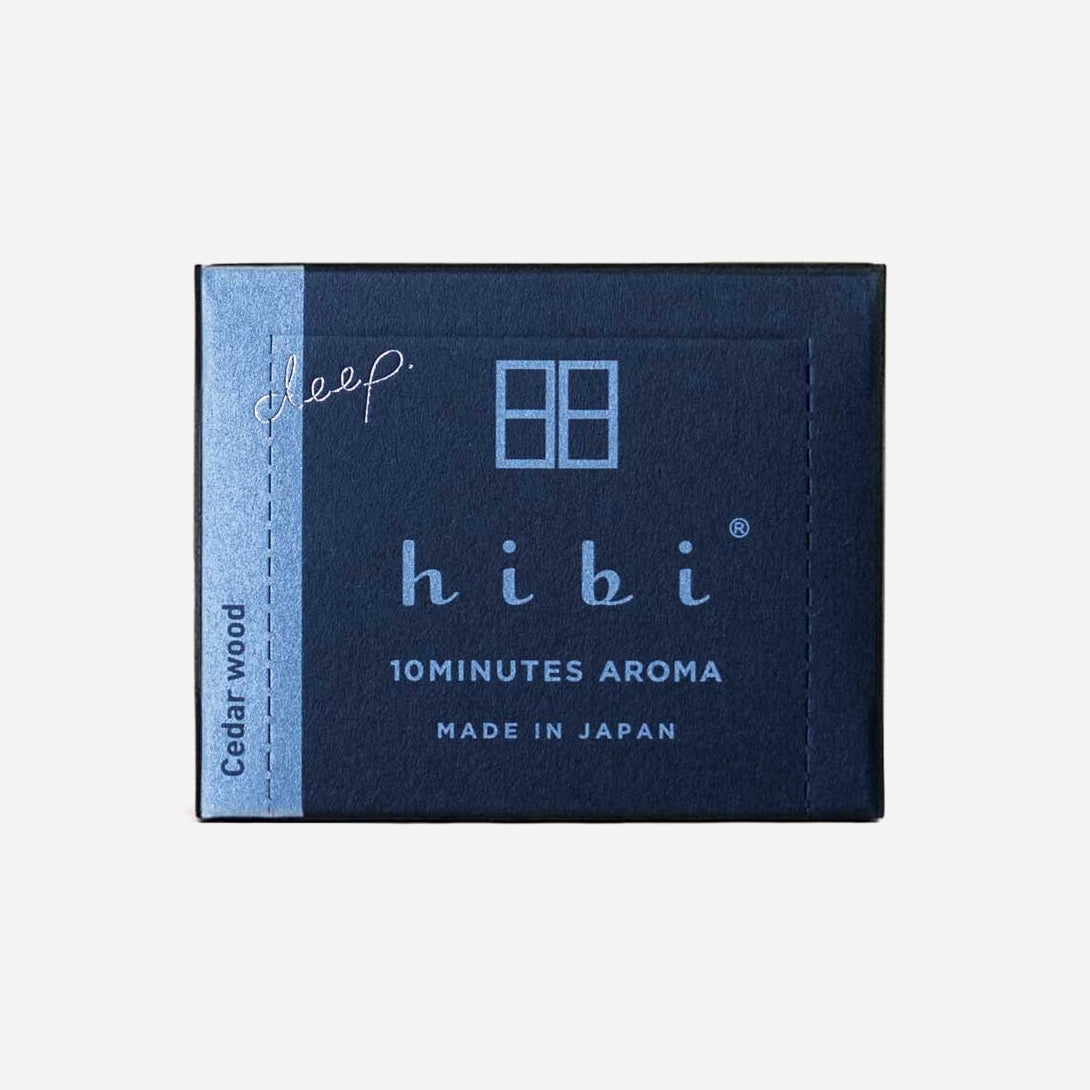 Cedar Wood Hibi Large 30 Count Matchbox