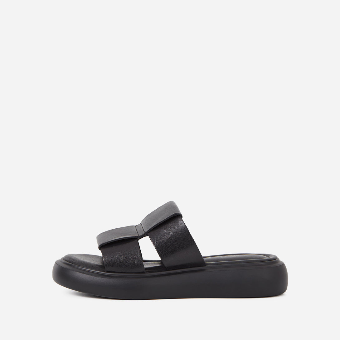 Black Blenda Vagabond Spring Summer Slip Sandal