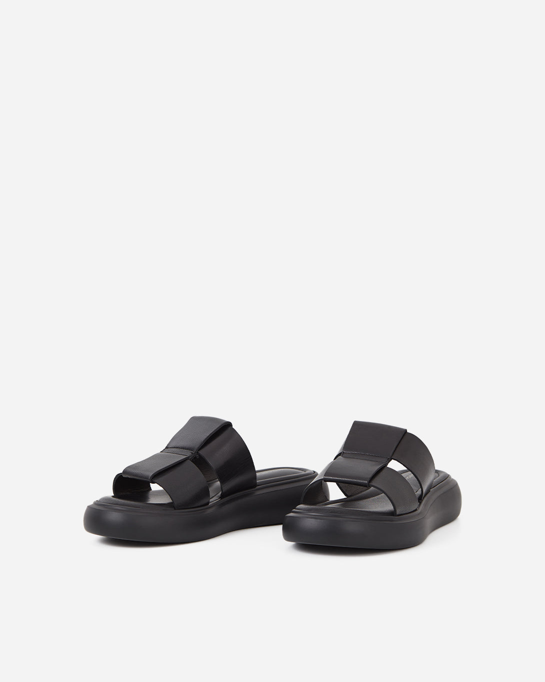 Black Blenda Vagabond Spring Summer Slip Sandal