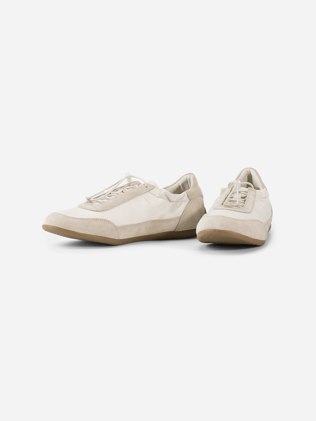 Off White Hollie Womens Vagabond Sneakers Adjustable Drawstring Shoes