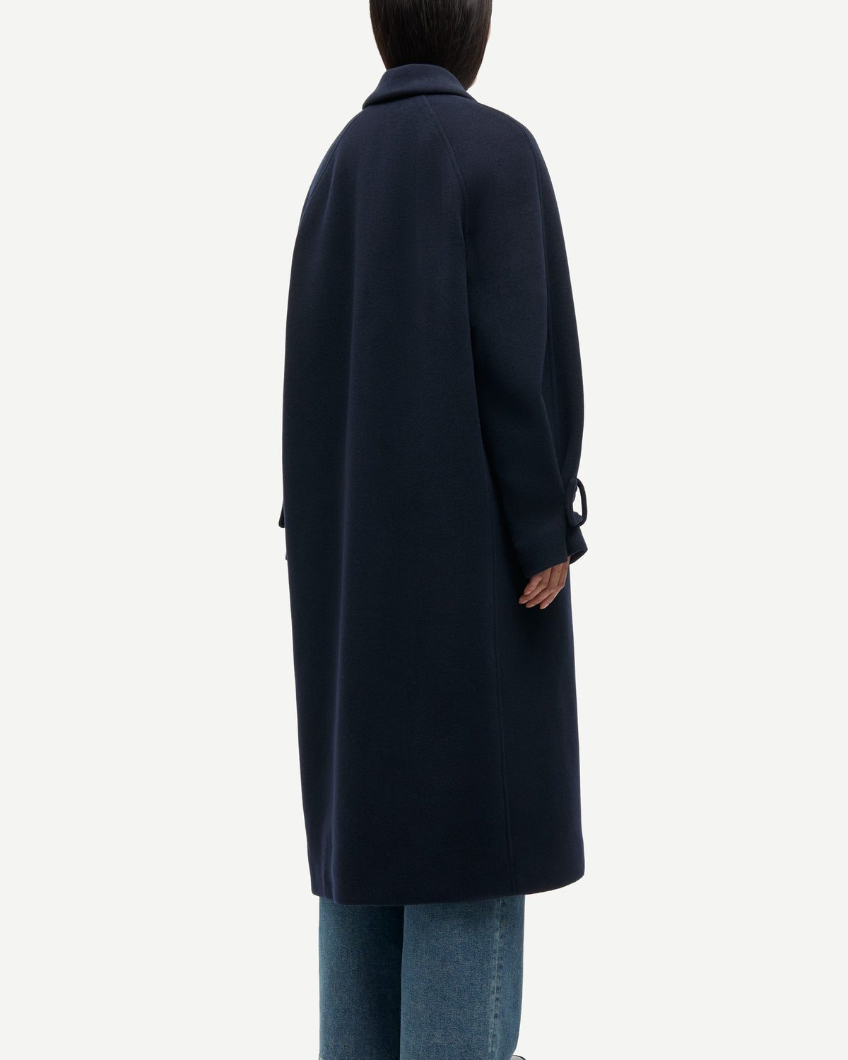 Salute Alma Coat Womens Heavy Wool Overcoat Samsoe Samsoe
