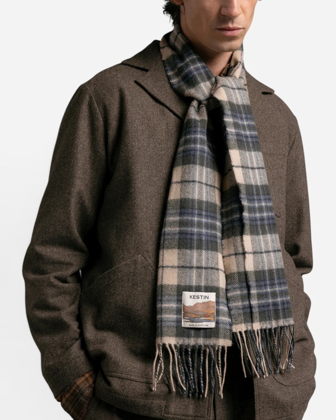 Peat Gala Scarf Kestin Scarf