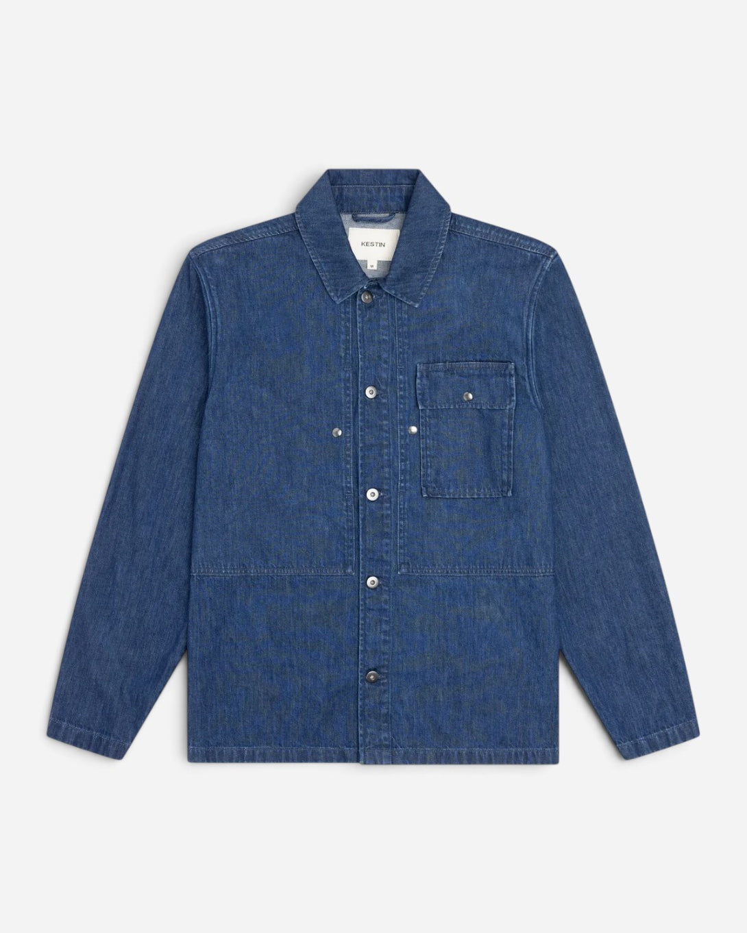 Denim Barra Overshirt Mens Denim Shirt Kestin