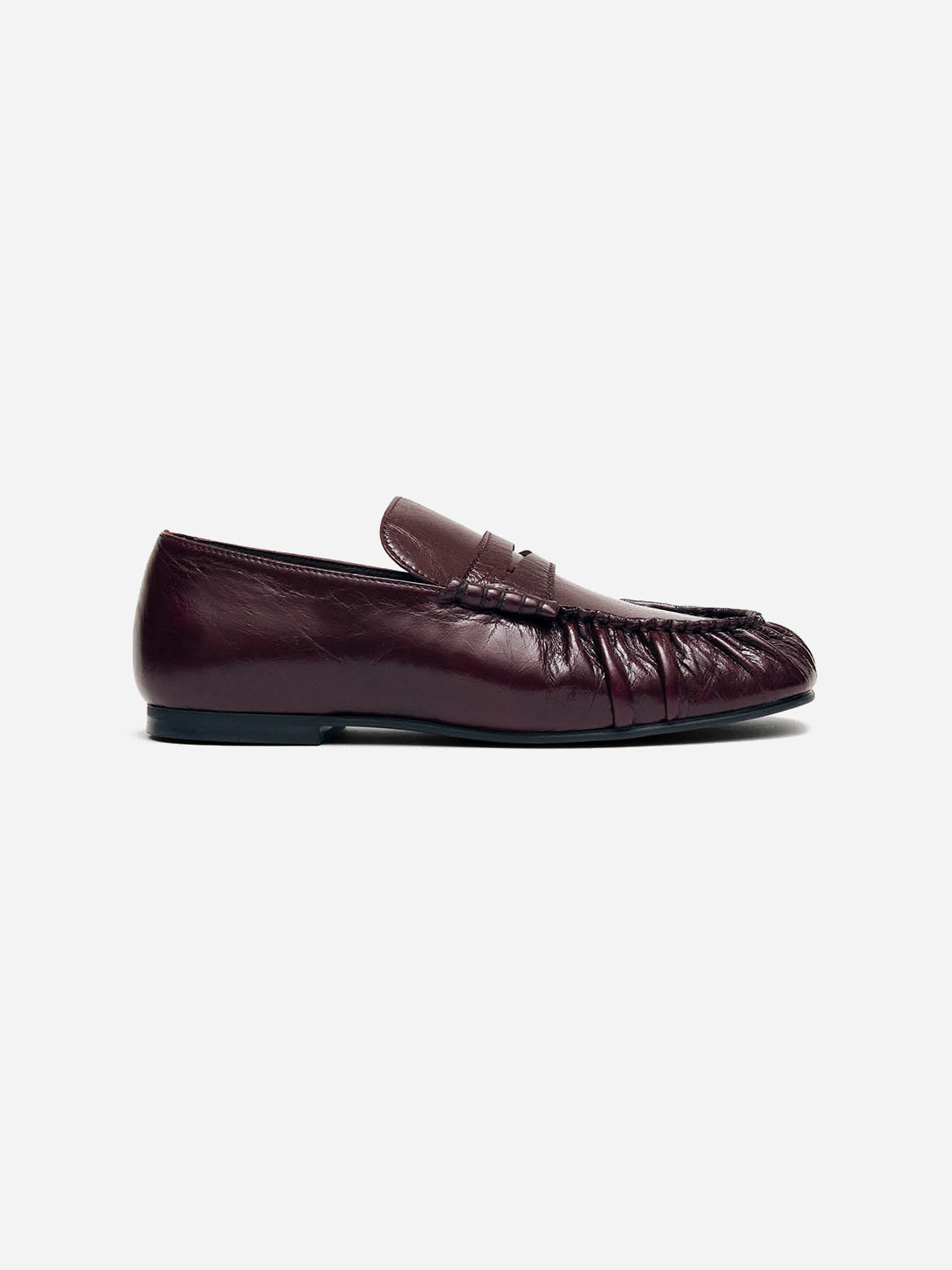 Burgundy Aven Rift Loafers Alohas Burgundy Leather Loafer Shoes