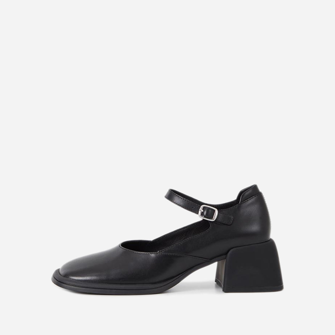 Black Ansie Pumps Womens Vagabond Shoes Womens Heeled Shoes