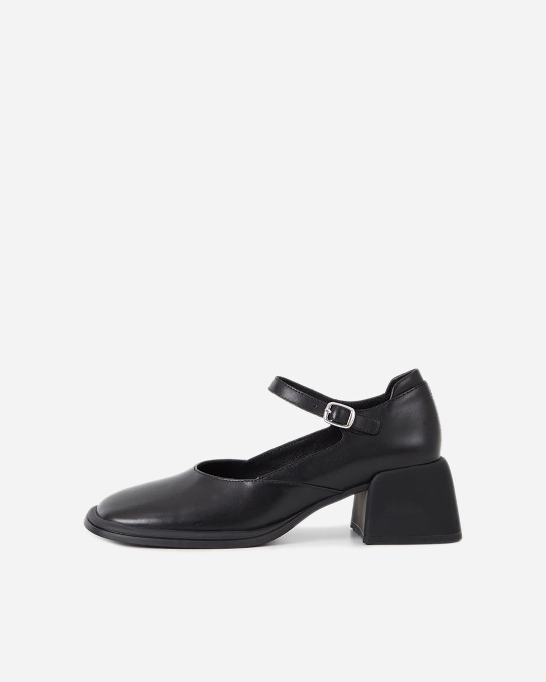 Black Ansie Pumps Womens Vagabond Shoes Womens Heeled Shoes