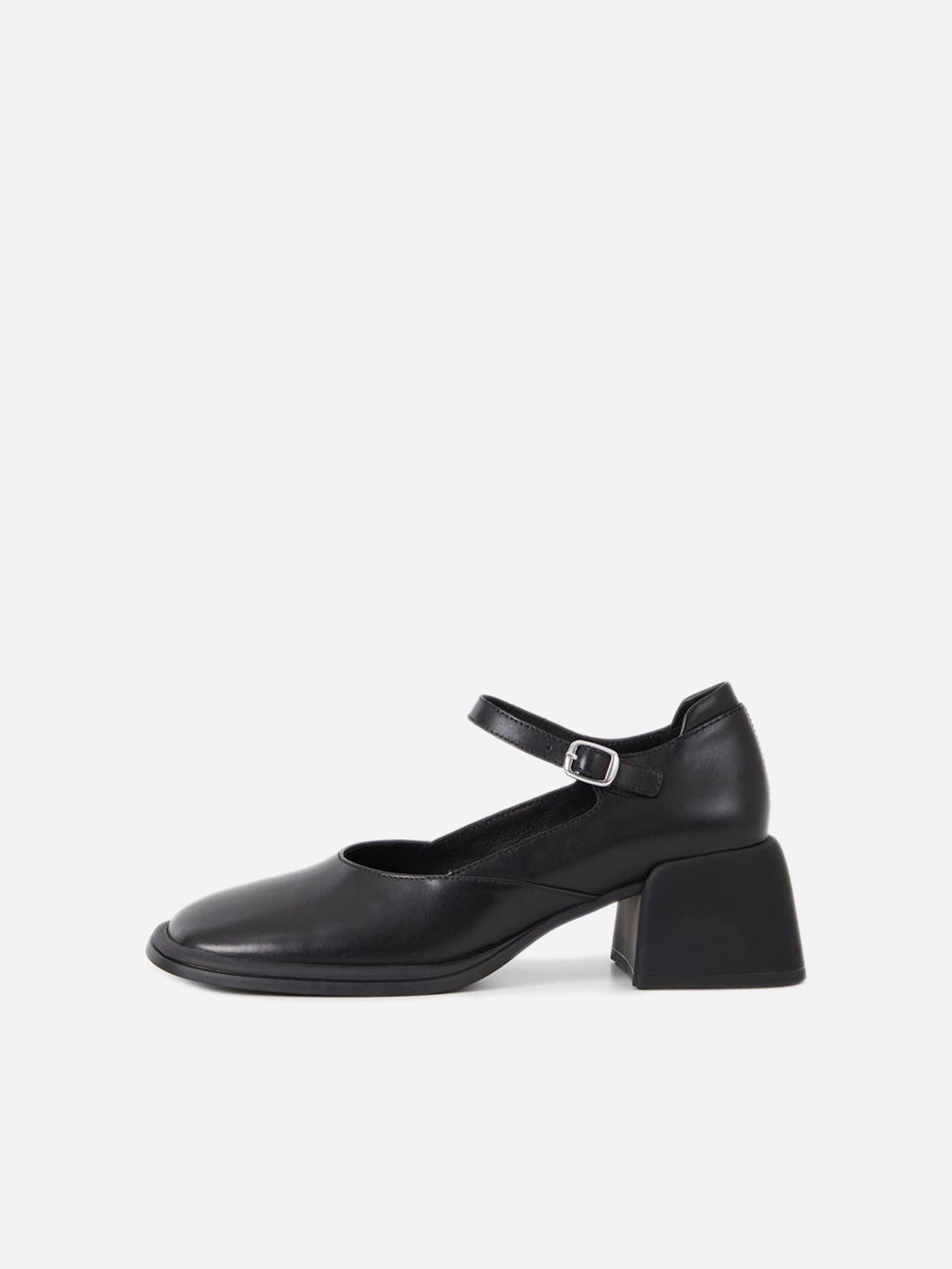 Black Ansie Pumps Womens Vagabond Shoes Womens Heeled Shoes