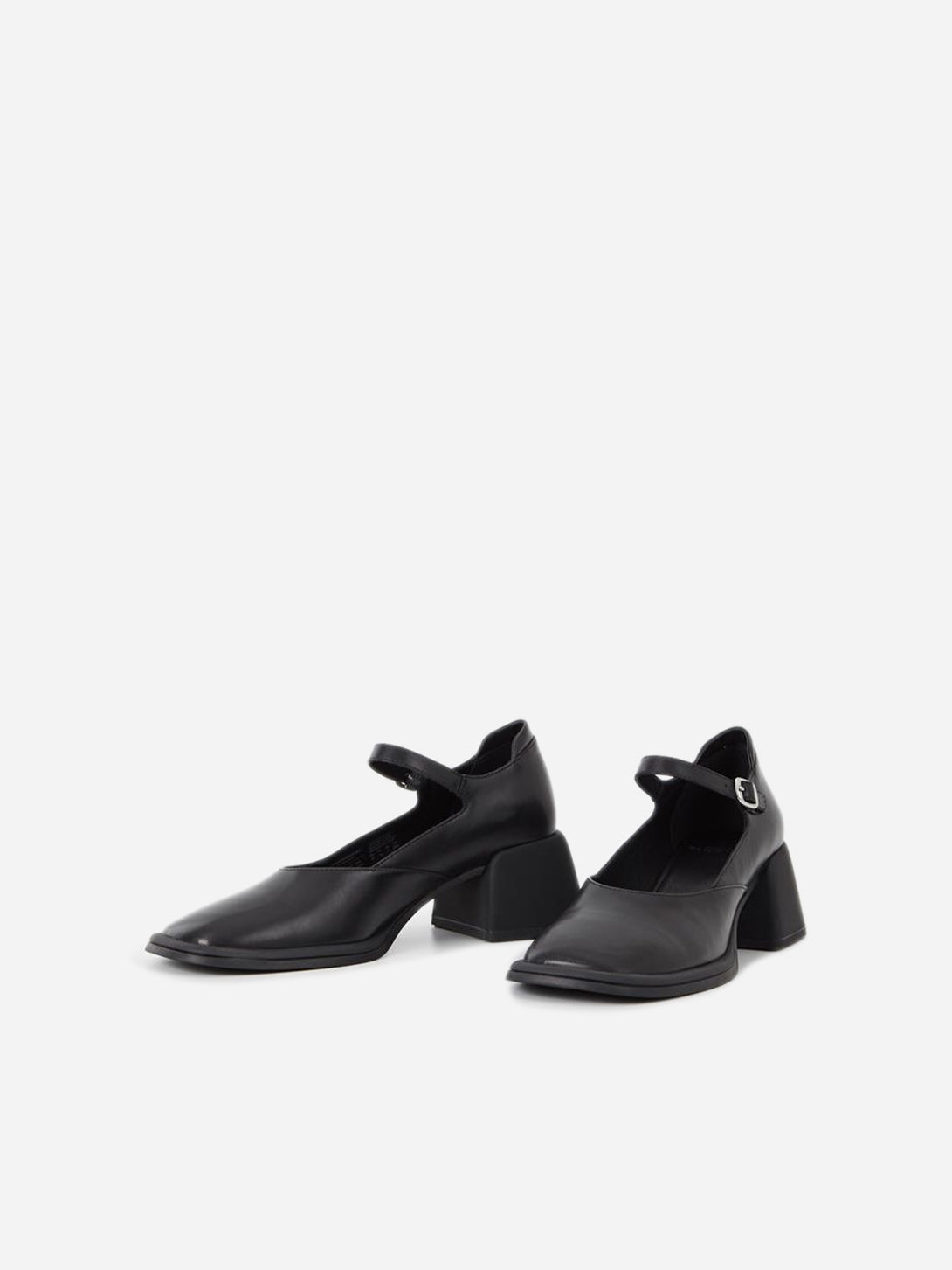 Black Ansie Pumps Womens Vagabond Shoes Womens Heeled Shoes